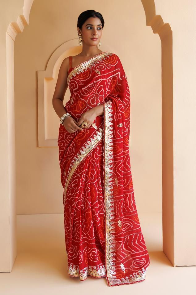 Bandhani Saree