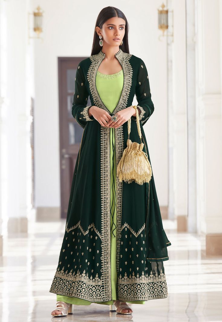 Long jacket Lehenga