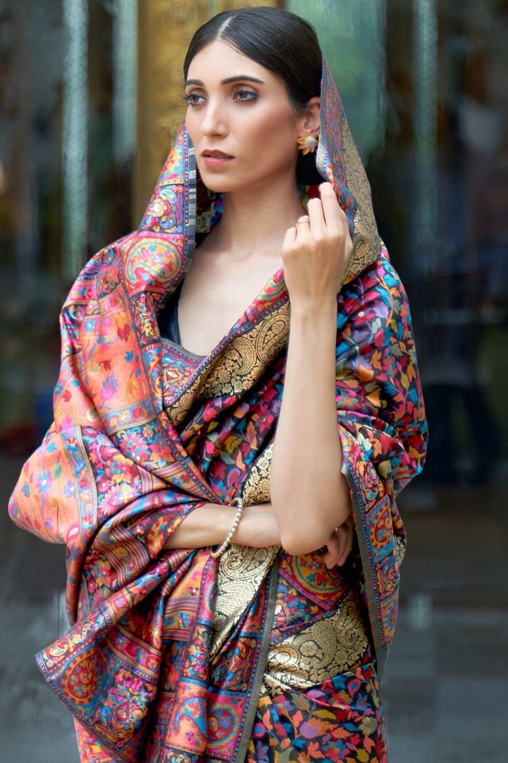 Phulkari Saree