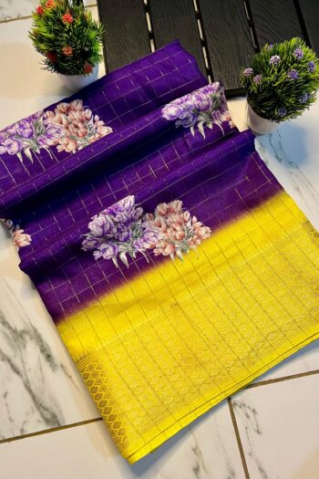 Vintage Dola Silk Saree with Exclusive Jari Weaving Design