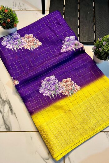 Vintage Dola Silk Saree with Exclusive Jari Weaving Design