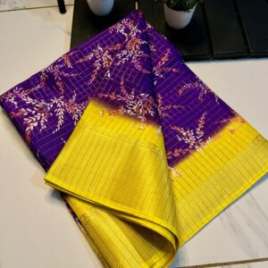 Vintage Dola Silk Saree with Exclusive Jari Weaving Design