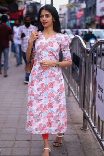 Casual Comfort Cotton Printed Daily Wear Kurti