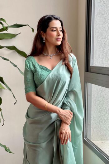 Saree with a Jimmy Choo Twist for Modern Signature Elegance