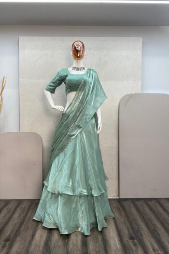 Saree with a Jimmy Choo Twist for Modern Signature Elegance