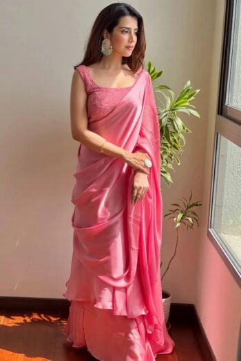 Saree with a Jimmy Choo Twist for Modern Signature Elegance