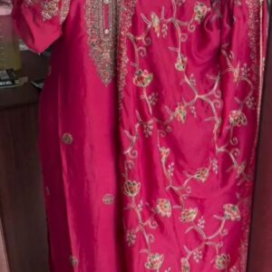 Designer Party Wear Top, Dupatta and Embroidered Sharara Set