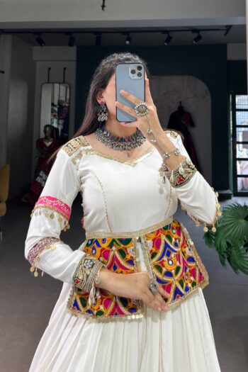 Cultural Heritage Meets Modernity Gamthi Patchwork Lehenga