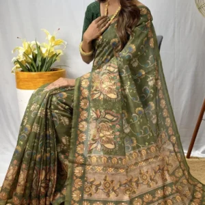 Chanderi Cotton Saree: Digital Print Fusion for Festive Wear