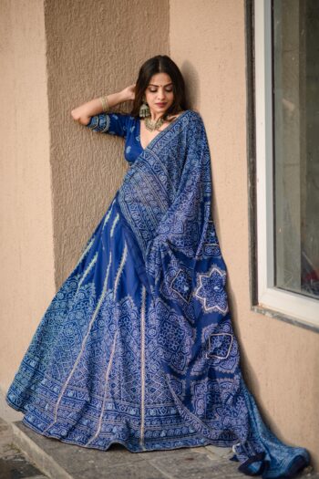 Bandhani Lehenga Choli for Weddings and Special Occasions