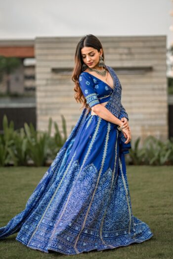 Bandhani Lehenga Choli for Weddings and Special Occasions