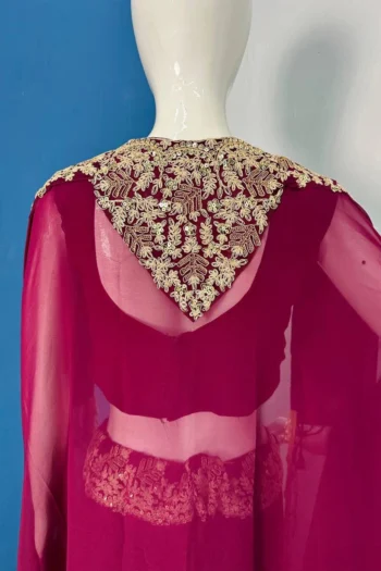 Special Designer Indo-Western Georgette Sharara Set