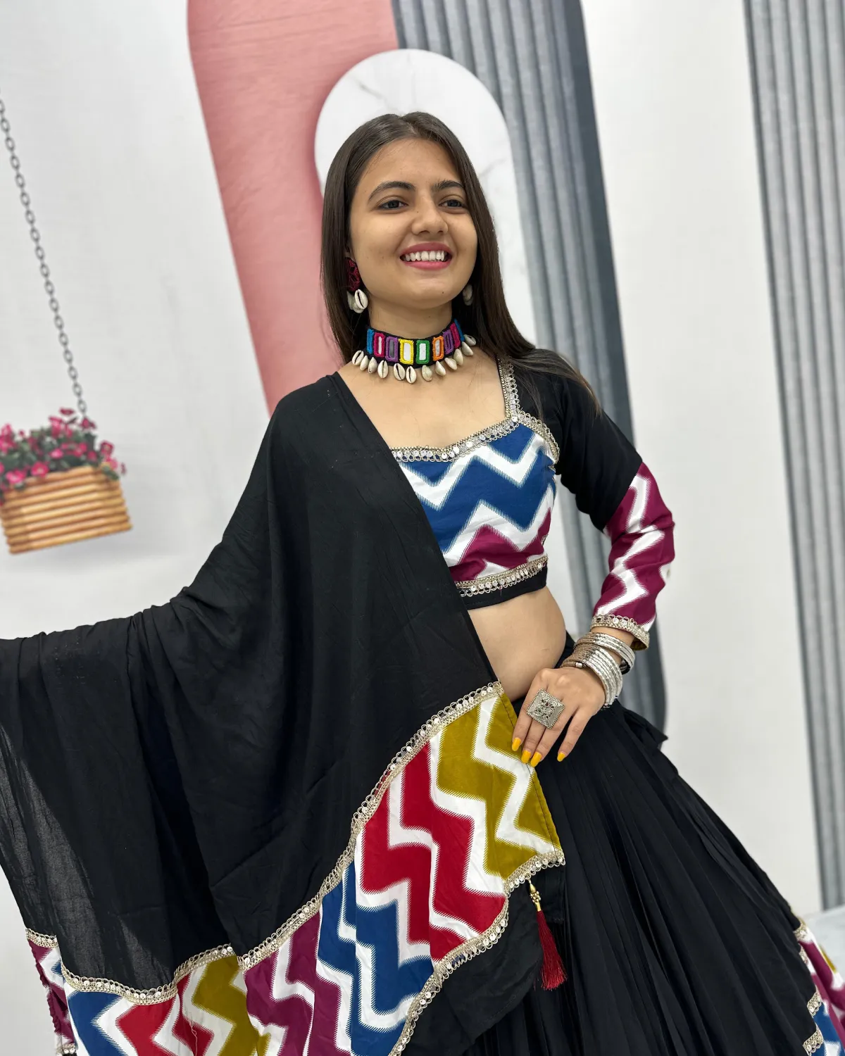 Pure Cotton Printed Festive Special Lehenga Choli Set