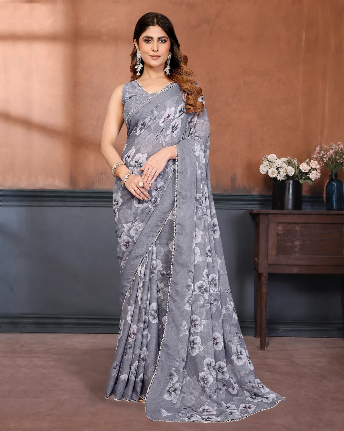 Festive Elegance Sharmili Georgette Silk Printed Designer Saree