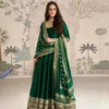 Mehendi Special Green Vichitra Silk